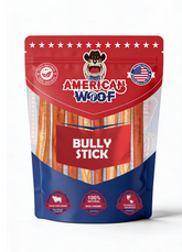Bully Stick Natural para Perros 100% Americano | Alto en Proteína | Dental Chew